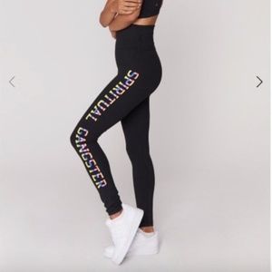 Spiritual Gangster Rainbow Leggings